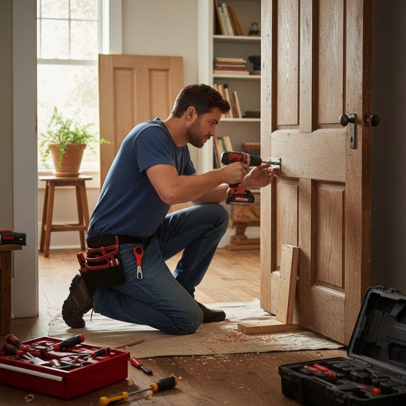 Doorknob Repair detail