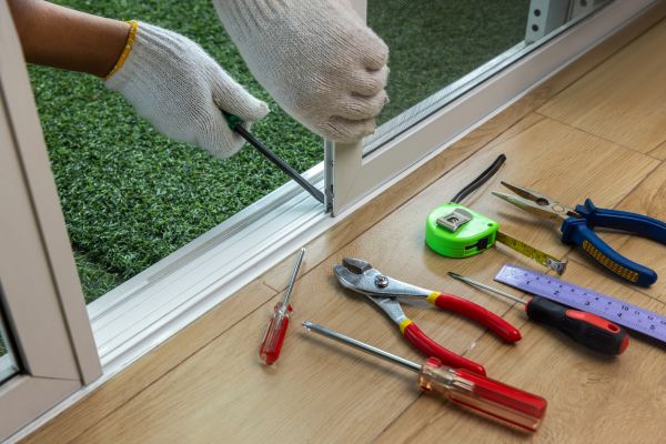 Patio Door Track Repair in Allentown